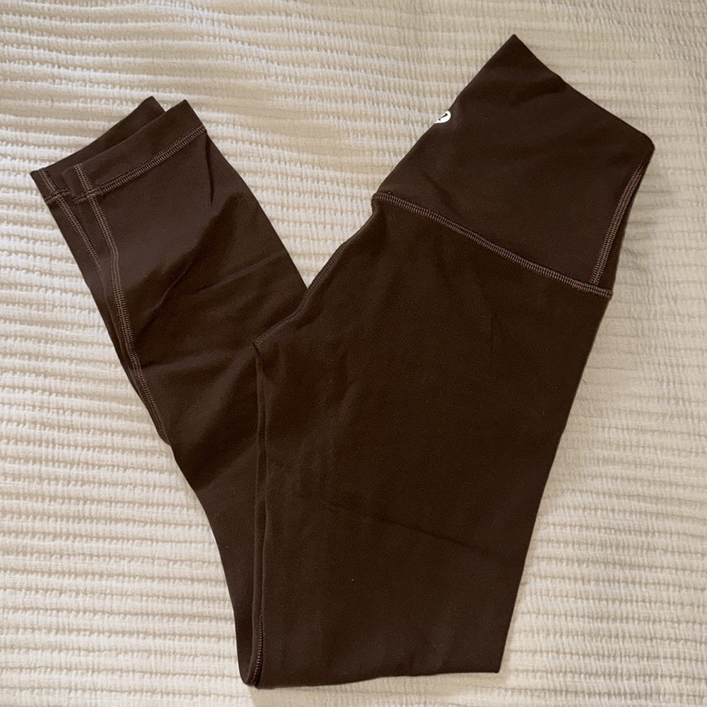 Lululemon High Rise Align Pant 25” Java - Picture 6 of 7